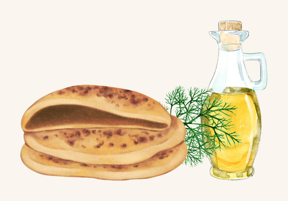 Grilled Kofta and Pita with Creamy Herb Yogurt Sandwich Recipe image