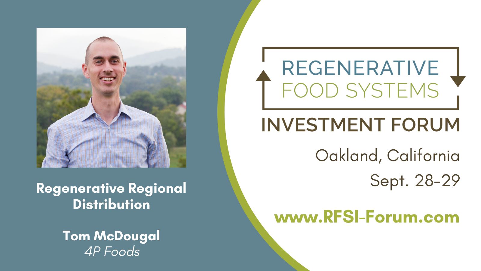 Rebuilding Food Systems: Regenerative Food Systems Investment Forum image