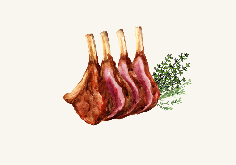 Quick Lamb Rib Chops with a Balsamic Glaze Dinner Recipe image