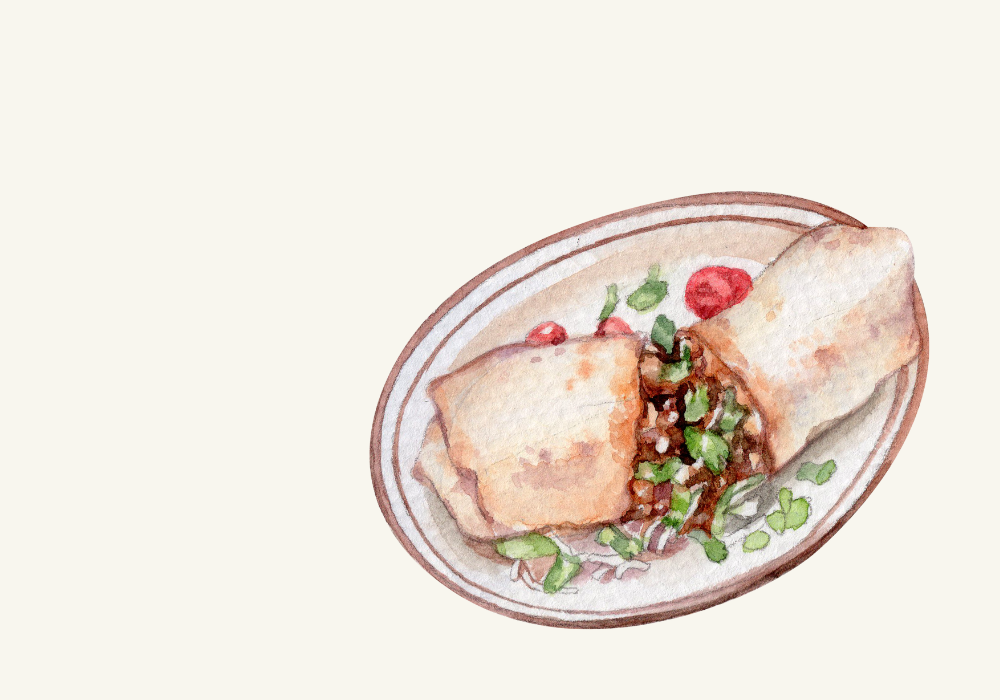 Quick Leftover Turkey & Cranberry Wrap Lunch Recipe image