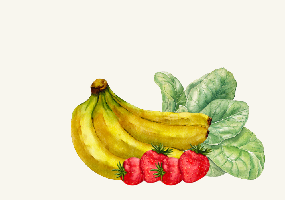 Simple Spinach And Strawberry Smoothie Breakfast Recipe image